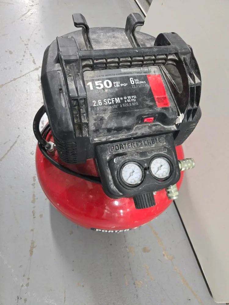 Porter Cable 6 Gal Air Compressor