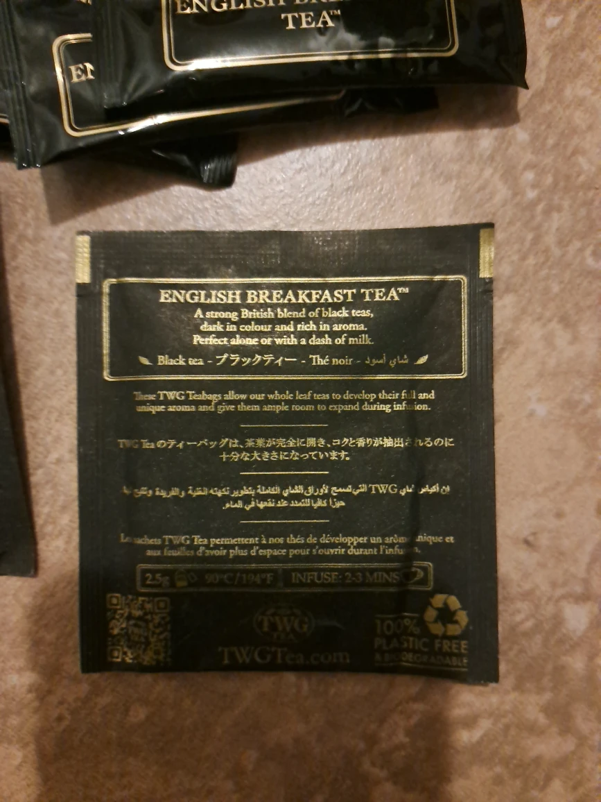 New TWG Tea Sachets - Grands Crus Prestige - photo 3