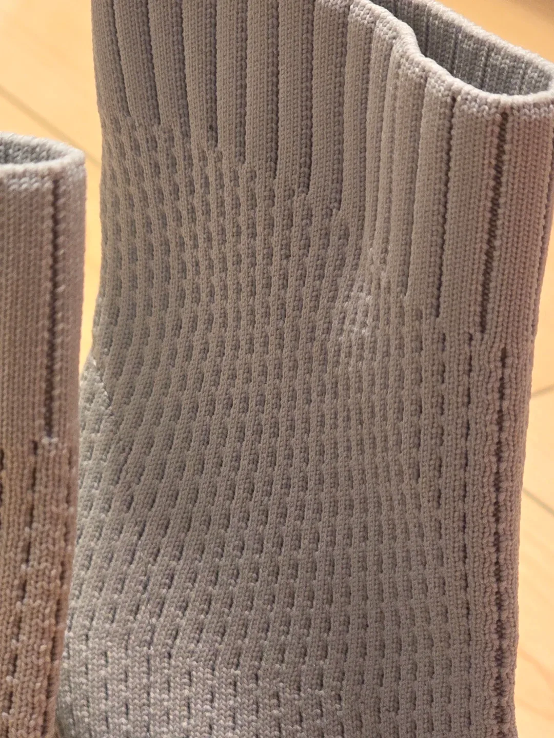 Grey Knit Ankle Boots image indicator(3)