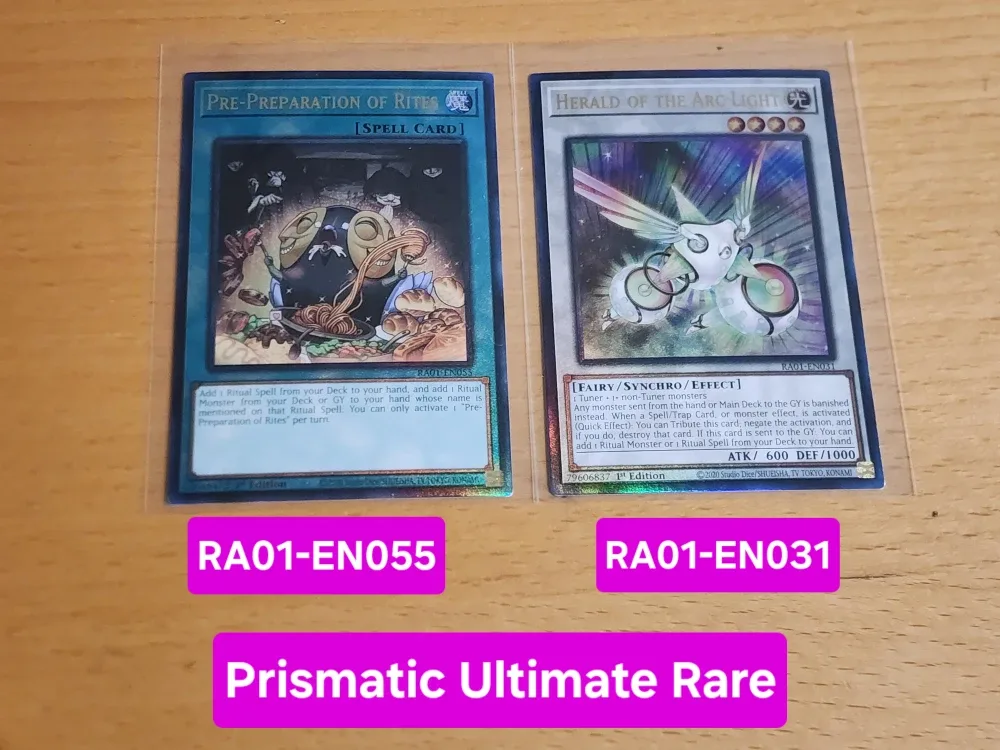 Yu-Gi-Oh! Cards - Ultra, Secret, Prismatic Rares image indicator(2)