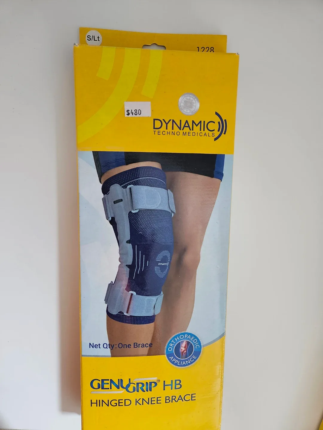 Dynamic Techno Medicals GenuGrip HB Hinged Knee Brace - S/Lt image indicator(3)