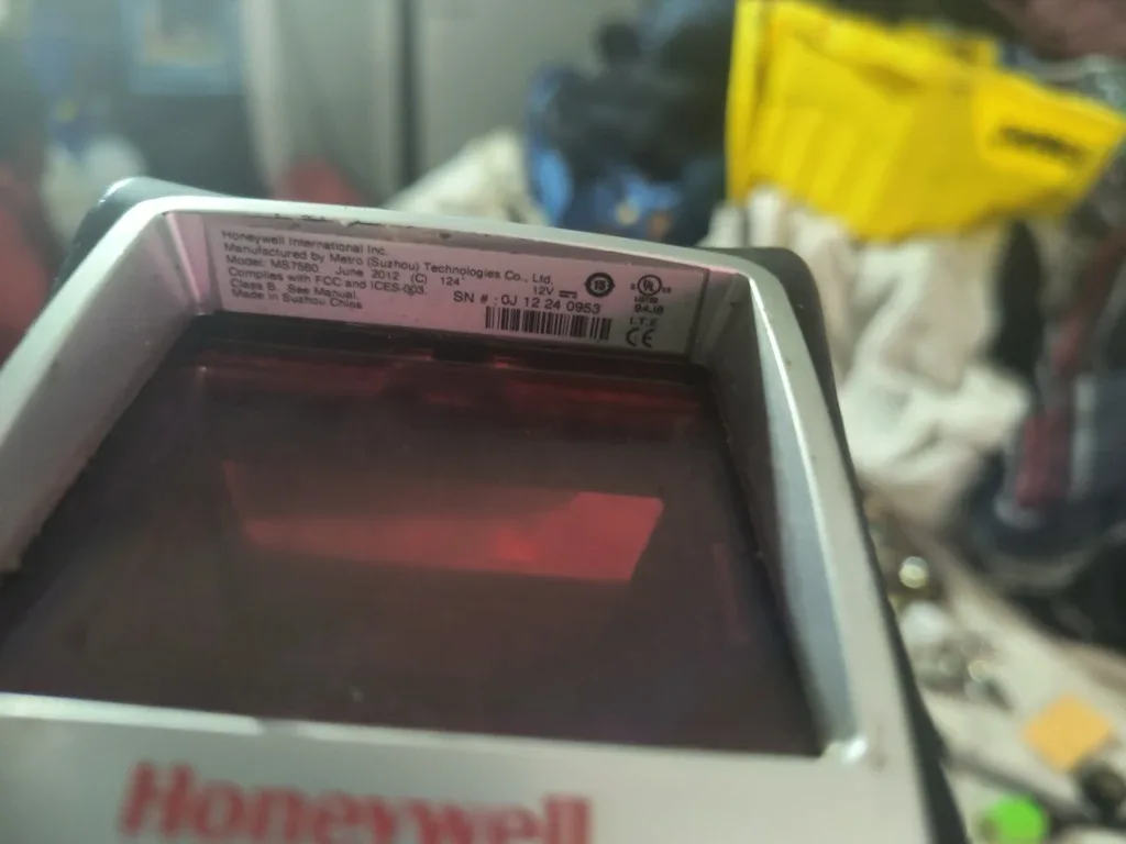 Honeywell Barcode Scannerx2
