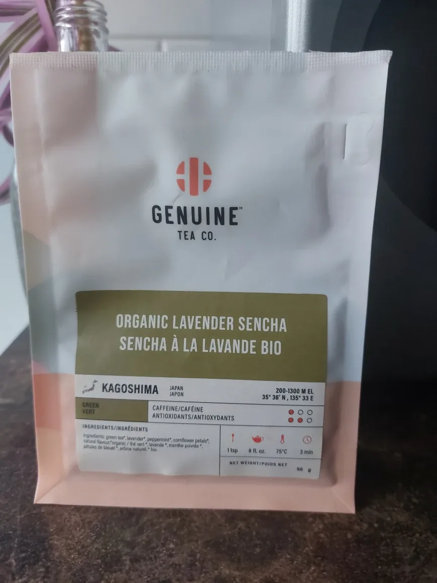 Genuine Tea Co. Organic Lavender Sencha
