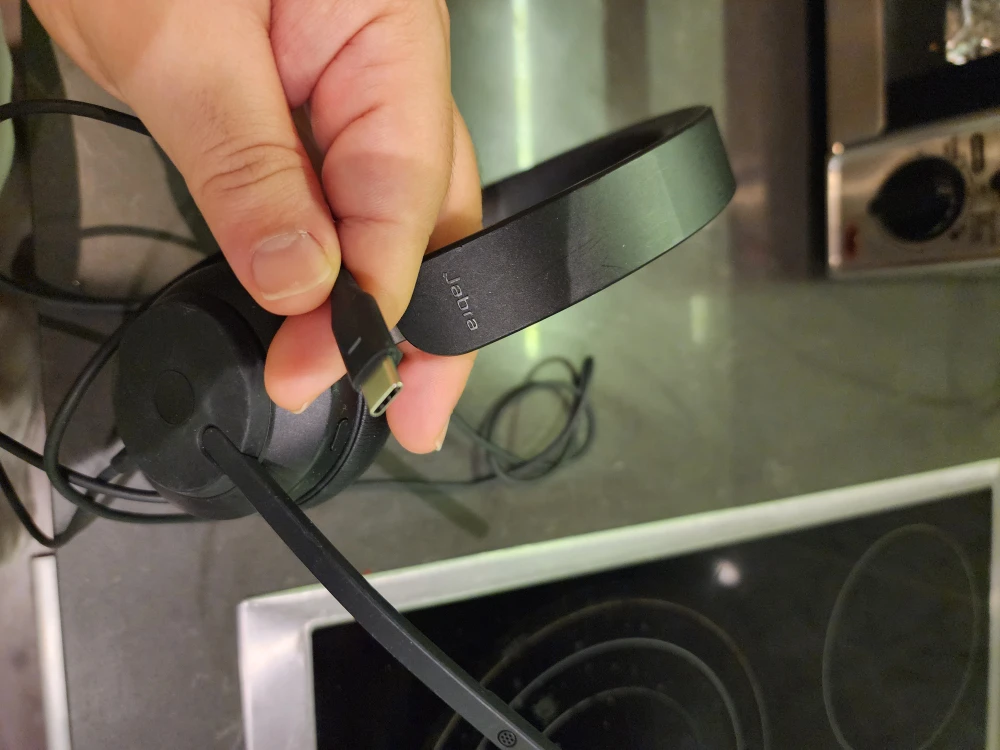 Jabra Black Wired Headset - photo 2