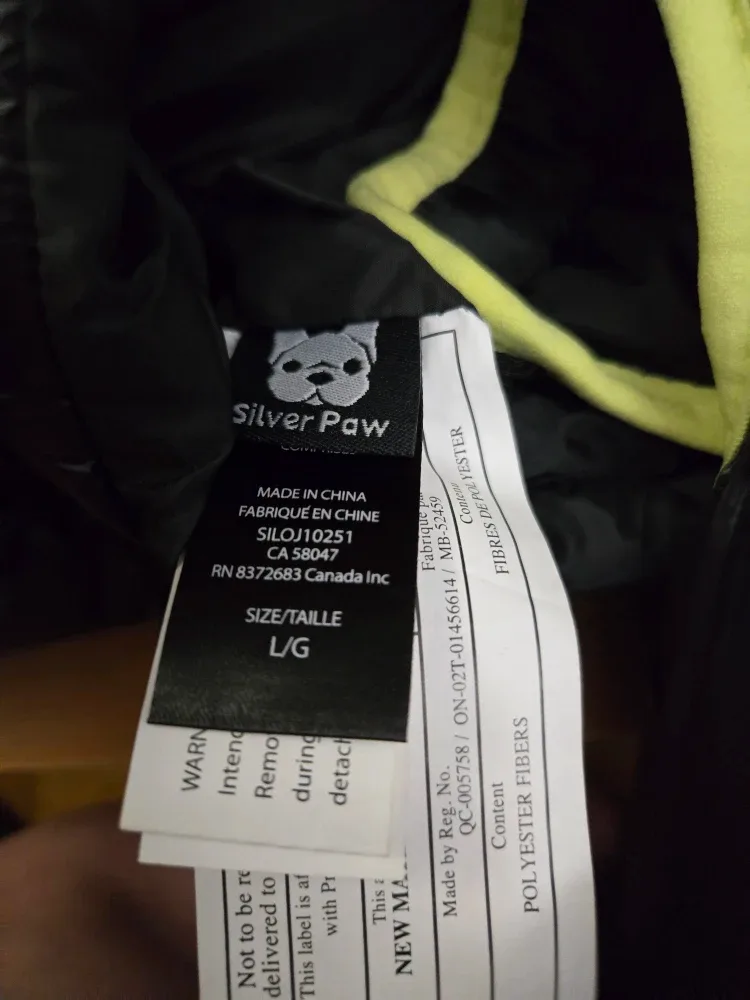 Dog snow suit image indicator(5)