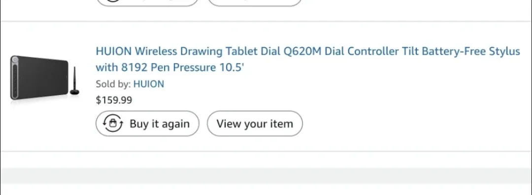 Huion Inspiroy Q620M Drawing Pen Tablet - working video attached image indicator(9)