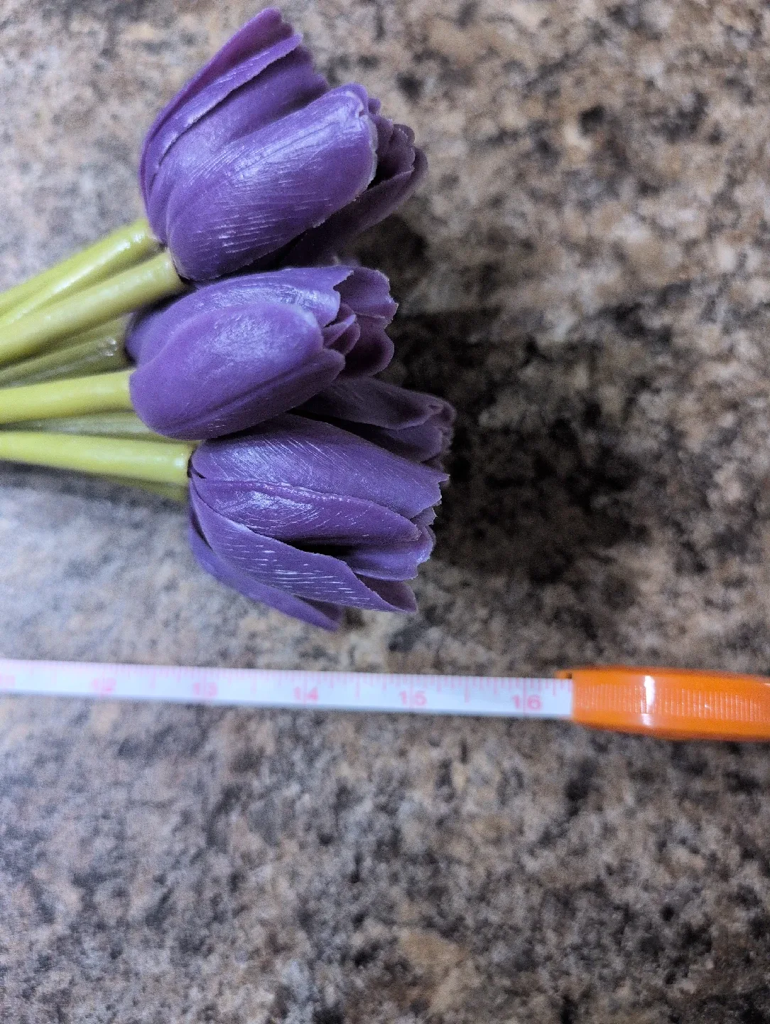 Purple Artificial Tulip Bouquet image indicator(5)