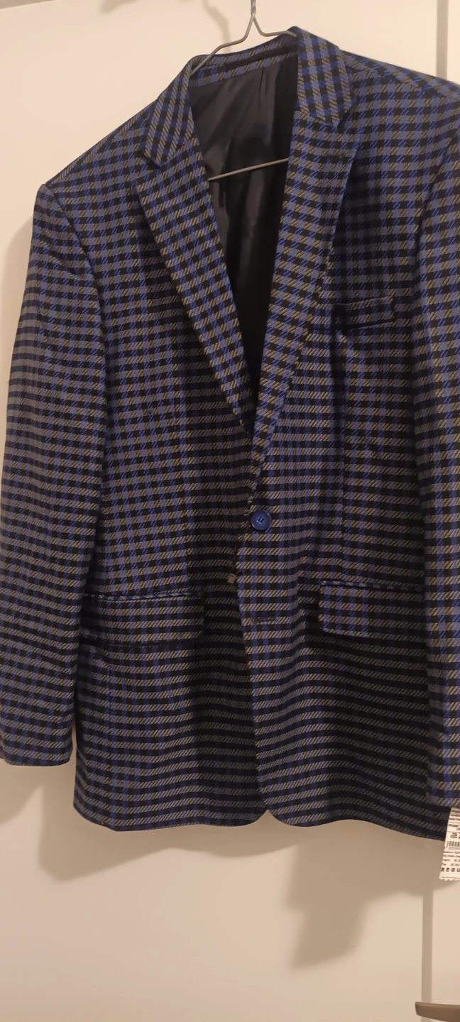 Men's Plaid Blazer - photo 2