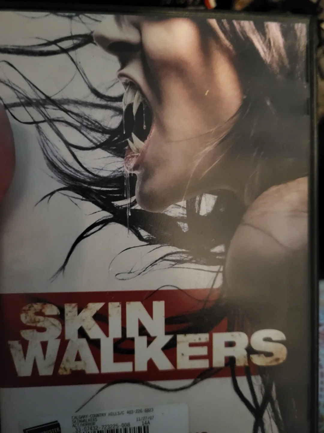 Skinwalkers DVD - Horror Movie