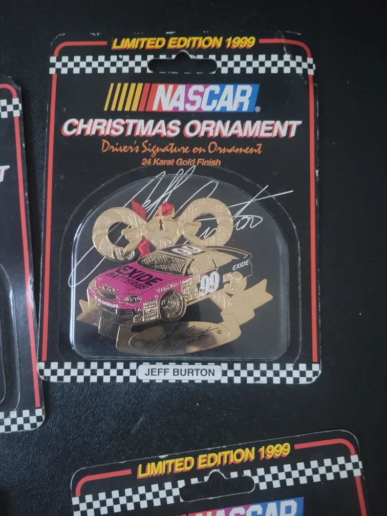 NASCAR 1999 Limited Edition Christmas Ornaments image indicator(3)