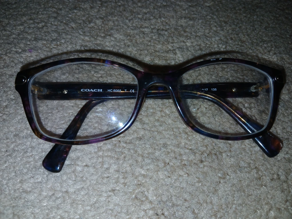 Coach HC 6065 Eyeglasses - Confetti Purple - photo 4
