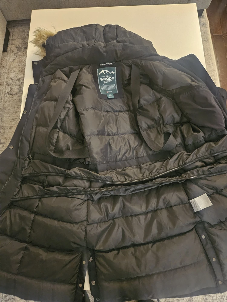 Woods Down Parka - Black - photo 2
