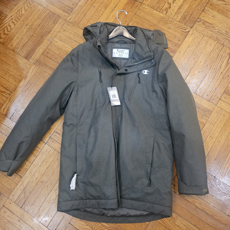 Champion Olive Green Hooded Jacket