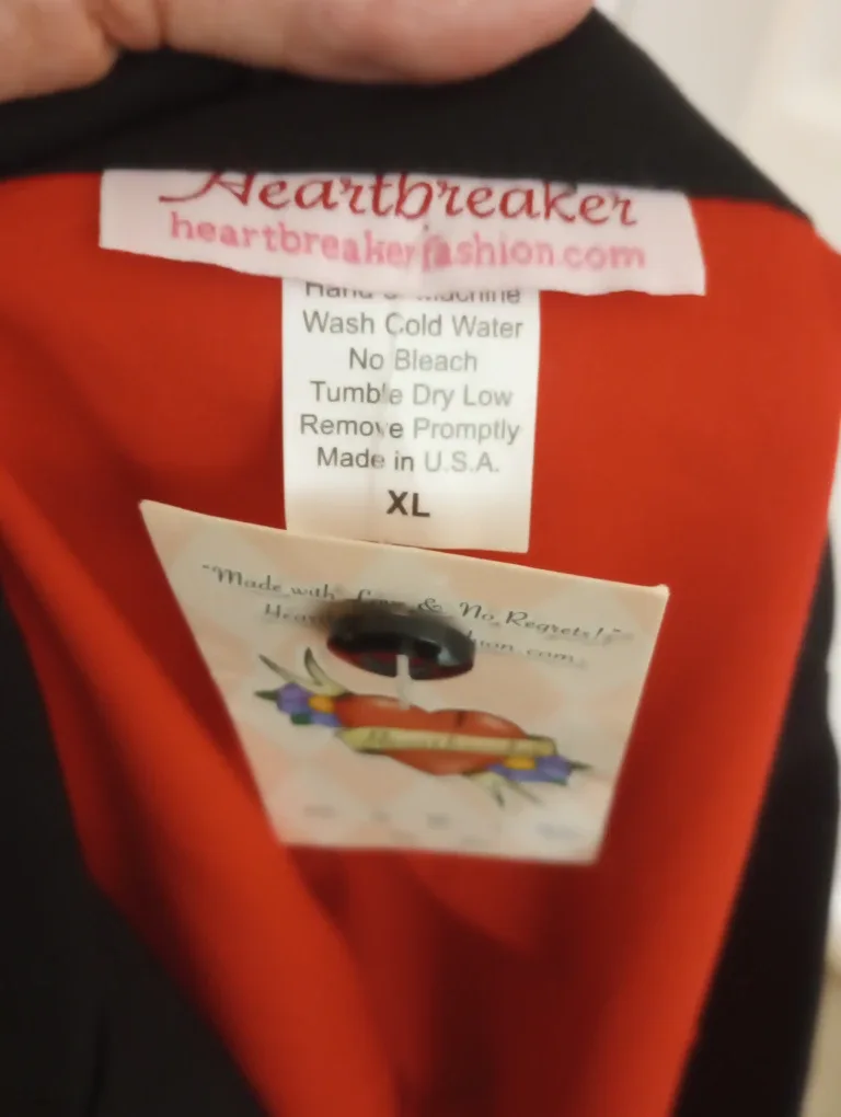 NWT Heartbreaker Pin-Up Rockabilly Diner Dress image indicator(6)