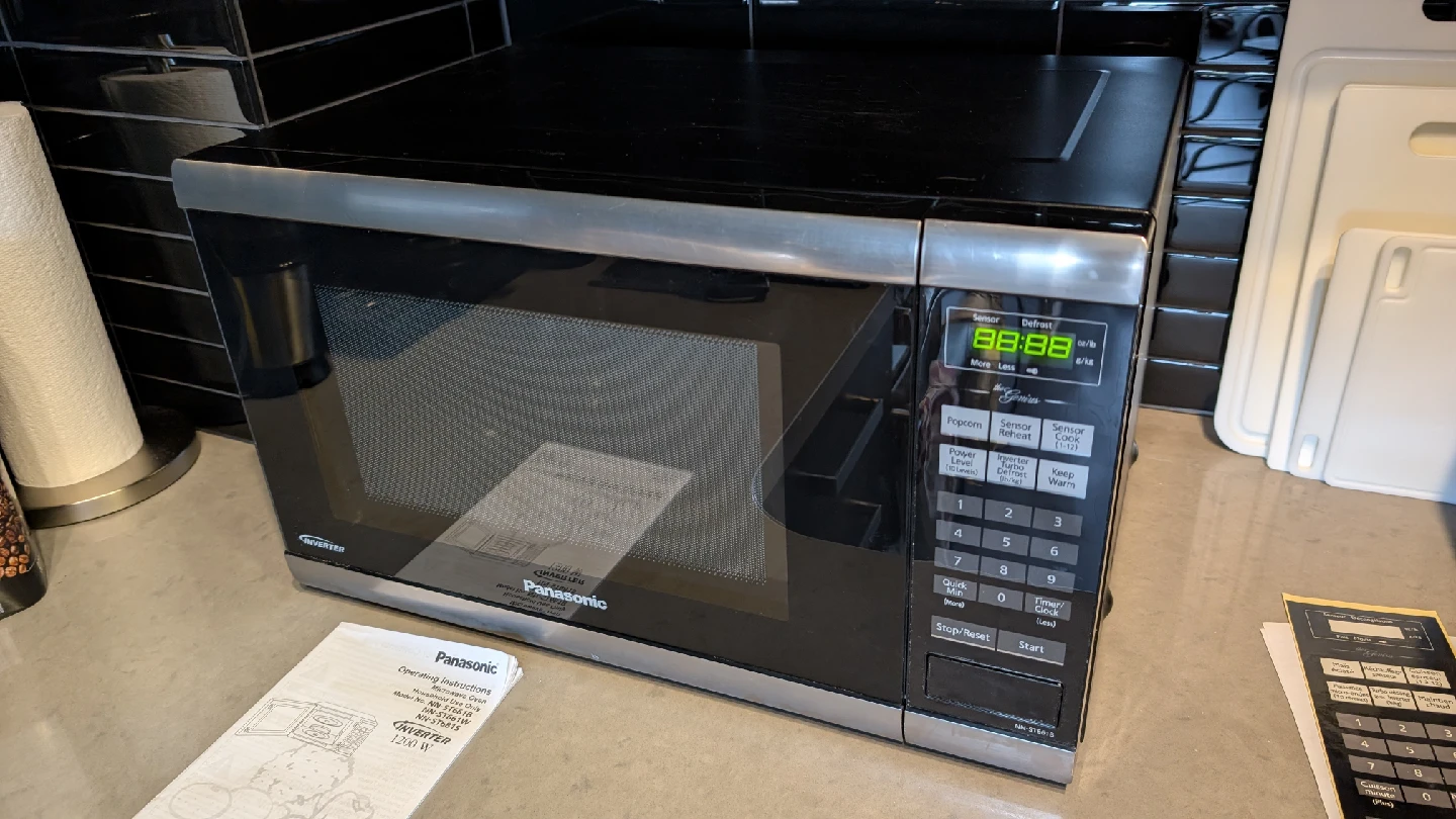 Panasonic Inverter Microwave Oven - 1200 W
