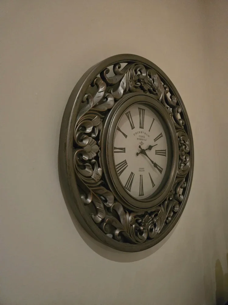 Large decorative hanging Wall clock image indicator(2)