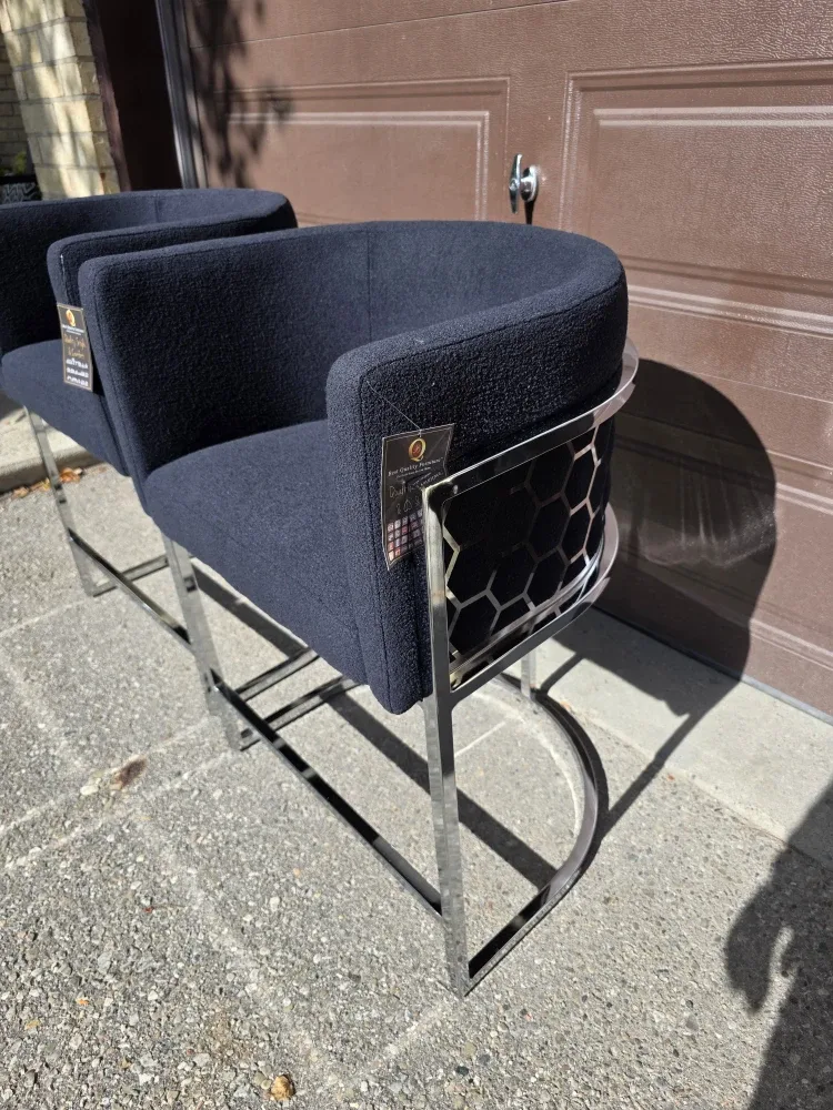 2  New boucle bar stools image indicator(6)