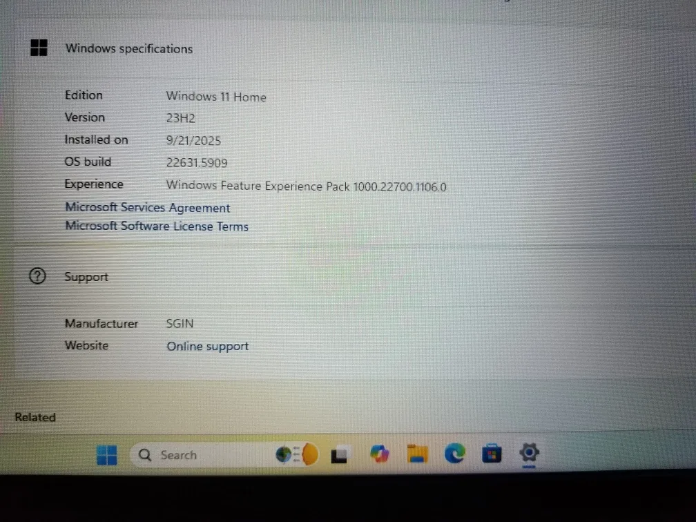 SGIN 15.6" Laptop, Windows 11 Home image indicator(4)