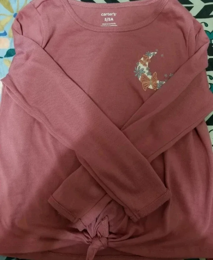 Carter's Size 5/5A Girls Pajama Set