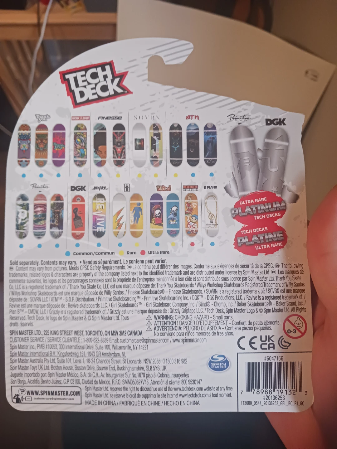Platinum Tech Deck DGK Fingerboard - New in Package - photo 2