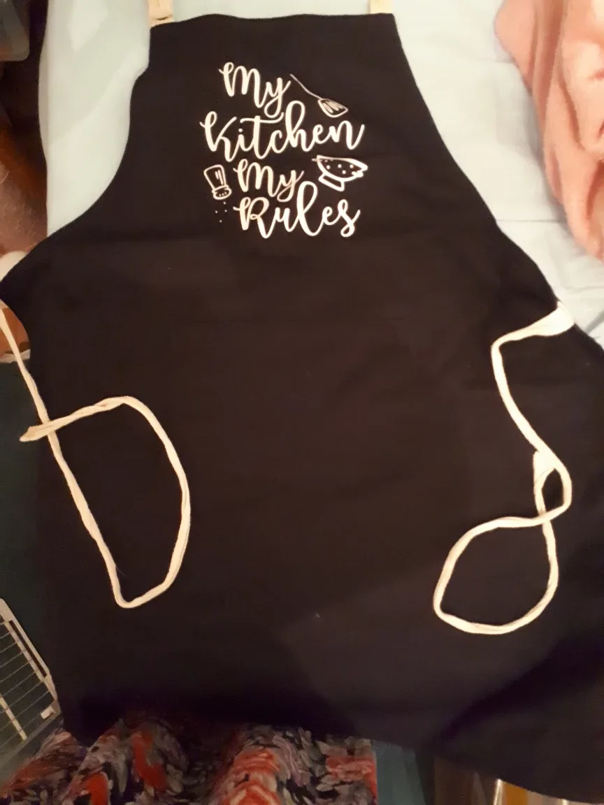 My Kitchen My Rules Black Apron🥕