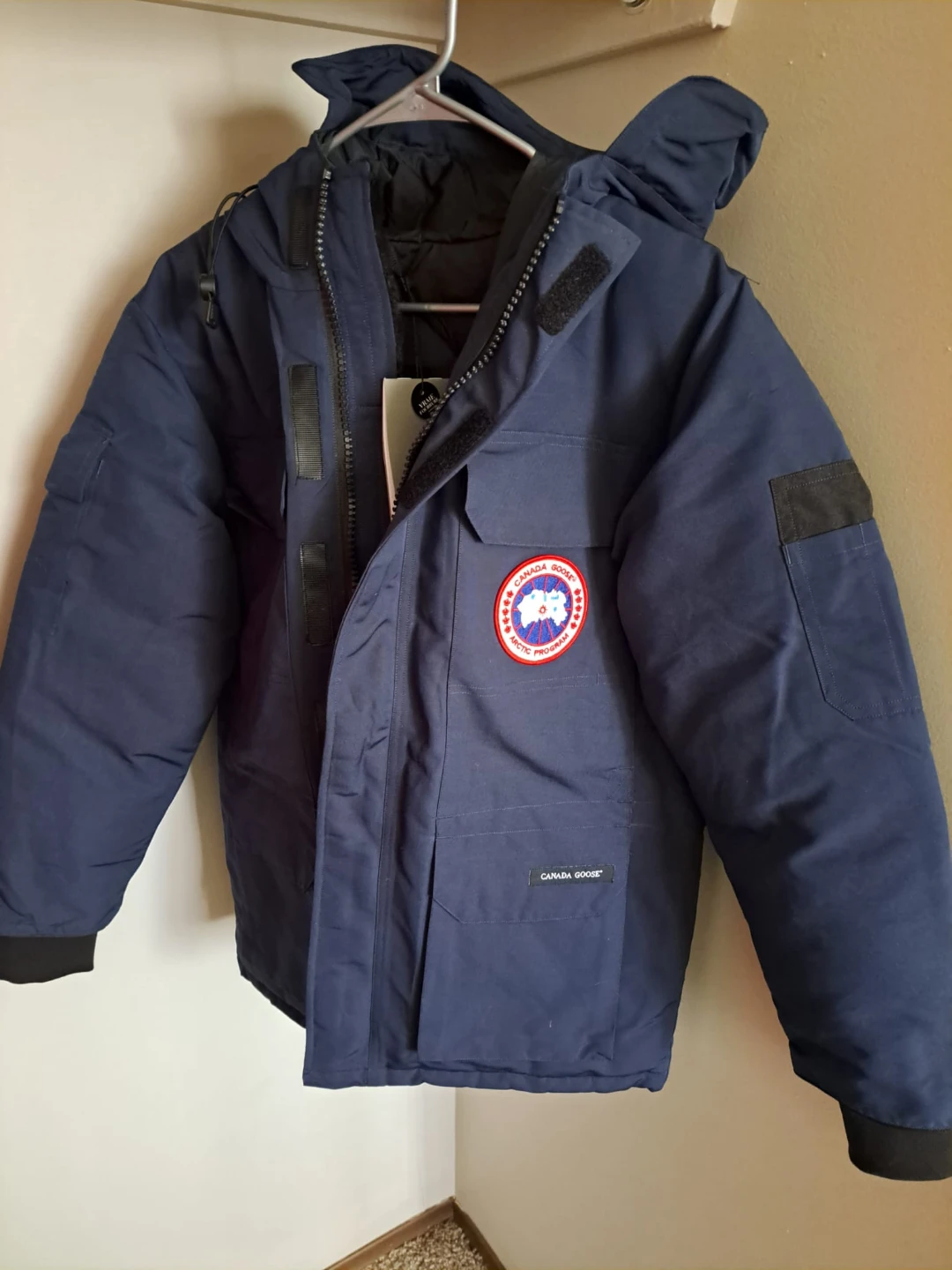 Canada Goose Arctic Program Down Parka - Navy Blue
