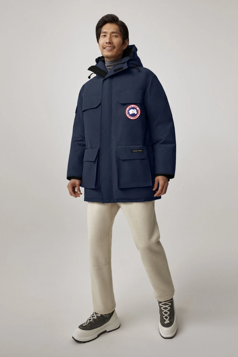 Canada Goose Arctic Program Down Parka - Navy Blue - photo 2