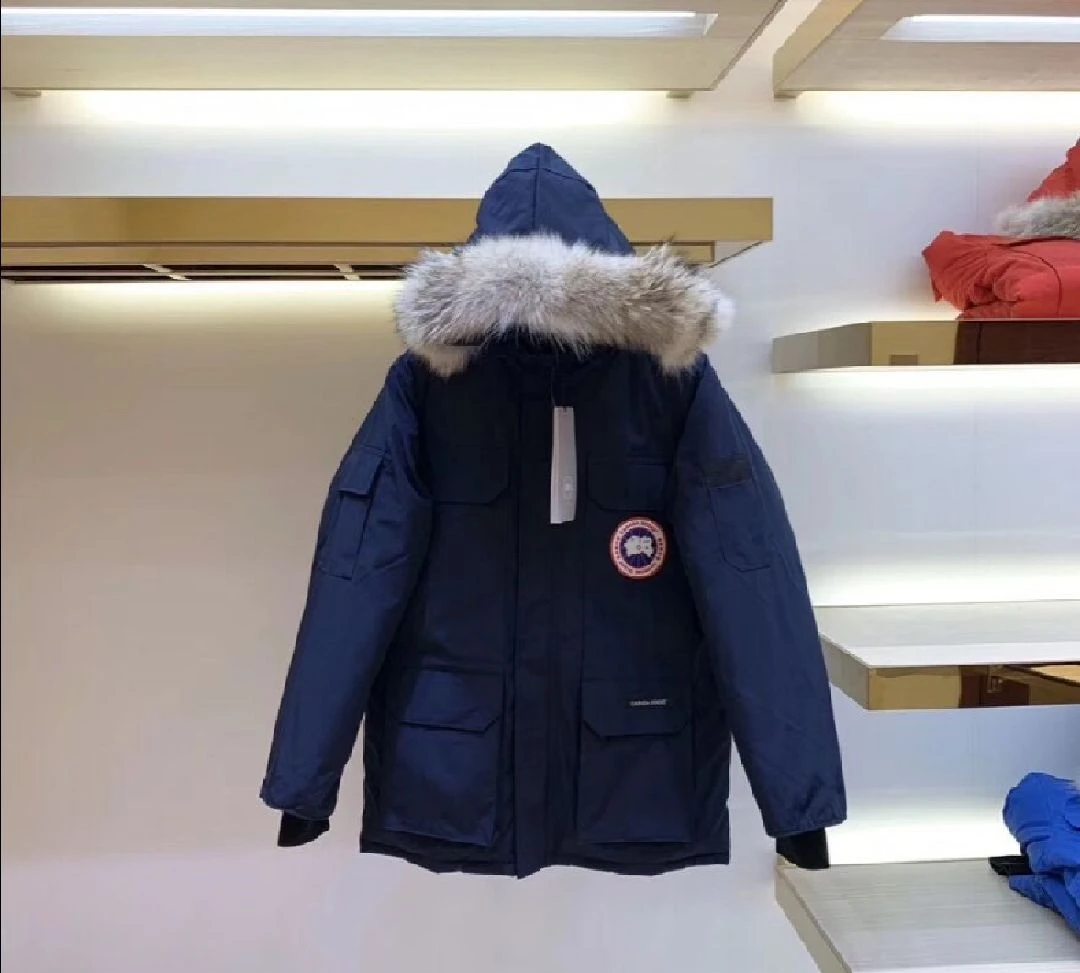 Canada Goose Arctic Program Down Parka - Navy Blue - photo 4
