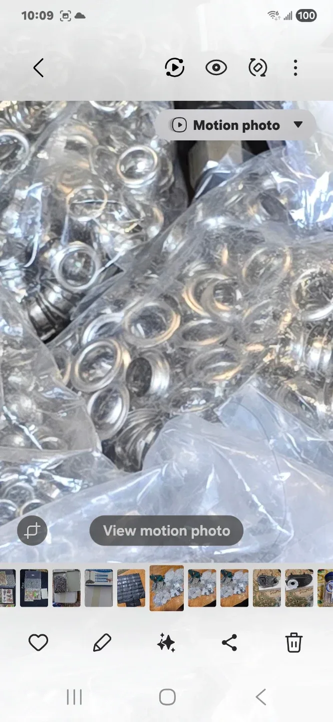 Mixed Craft Supplies - snap buttons, Pins, Eyelets, 3M Squares image indicator(3)