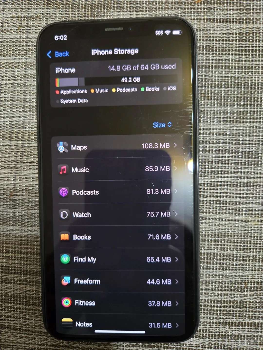 iPhone 11 Pro Midnight Green 64GB - 90% Battery image indicator(4)