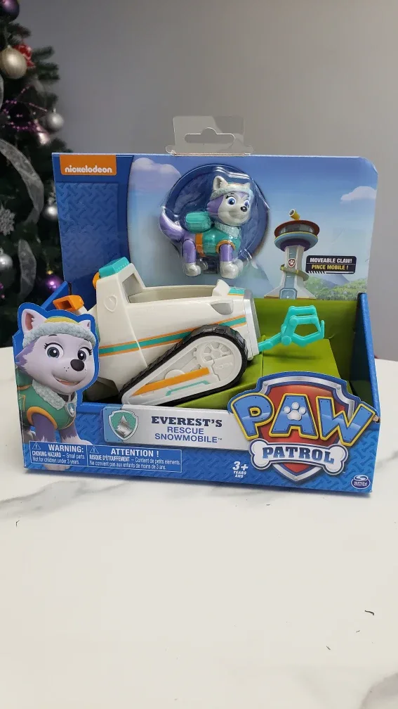 New Paw Patrol Everest's Rescue Snowmobile (New) image indicator(6)