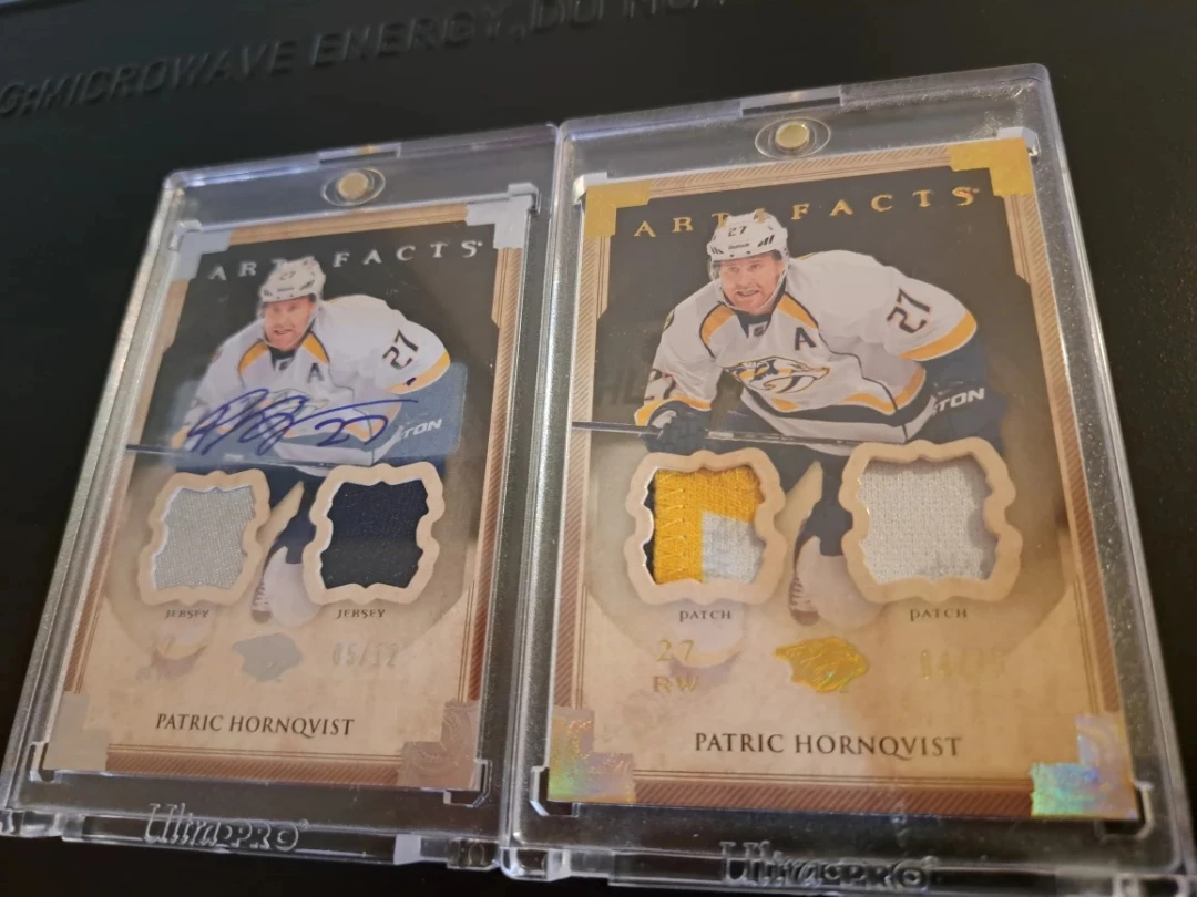 Patric Hornqvist Artifacts Hockey Card Lot - photo 2