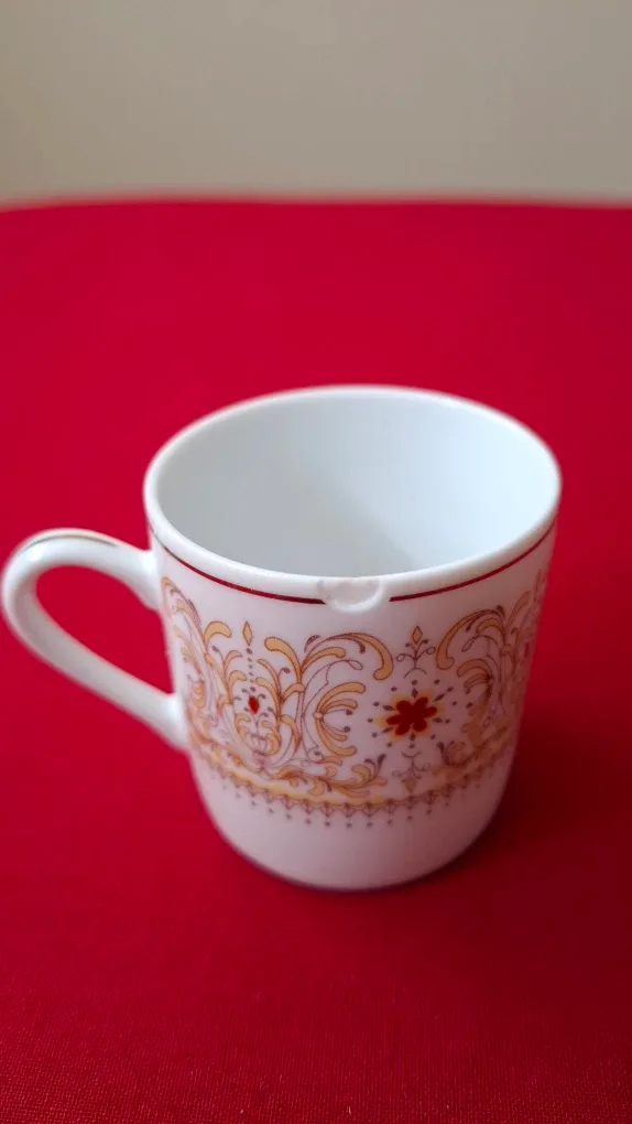 Vintage Espresso Cup & Saucer Set (12) image indicator(5)