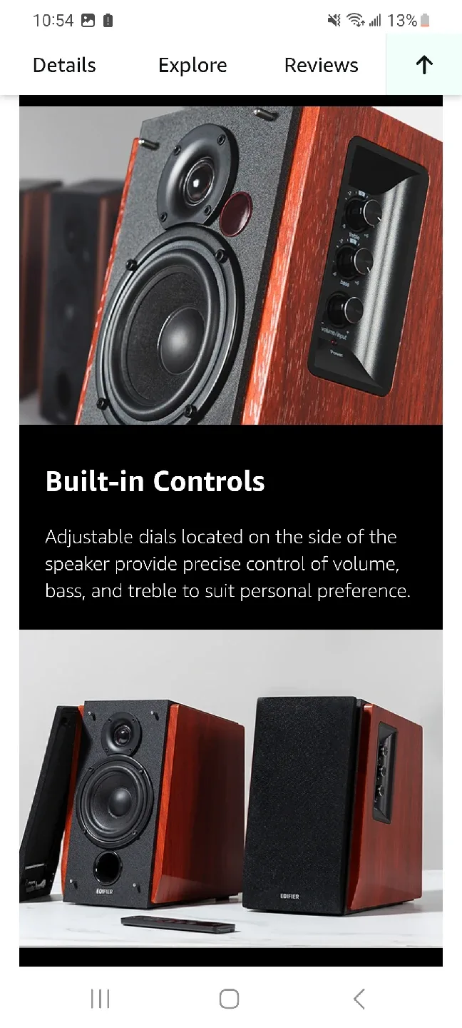 Edifier r1700bts  bluetooth bookshelf speakers image indicator(7)