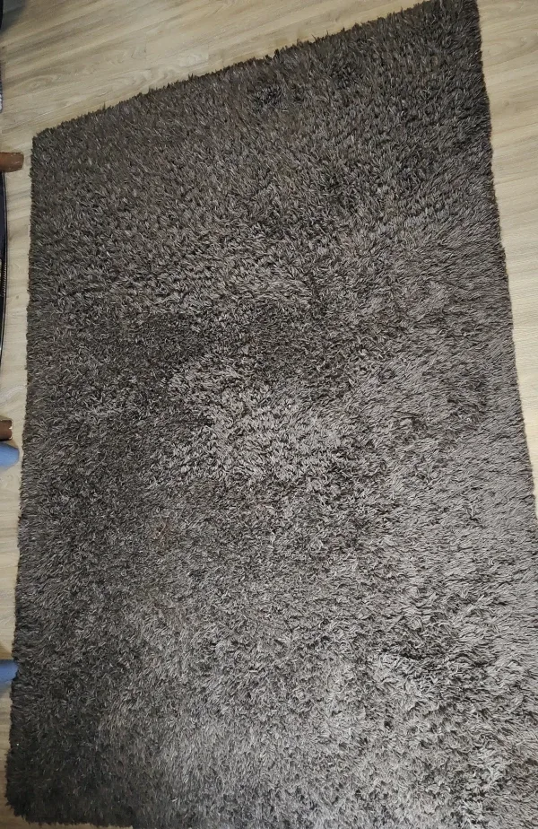 Grey Shag Rug