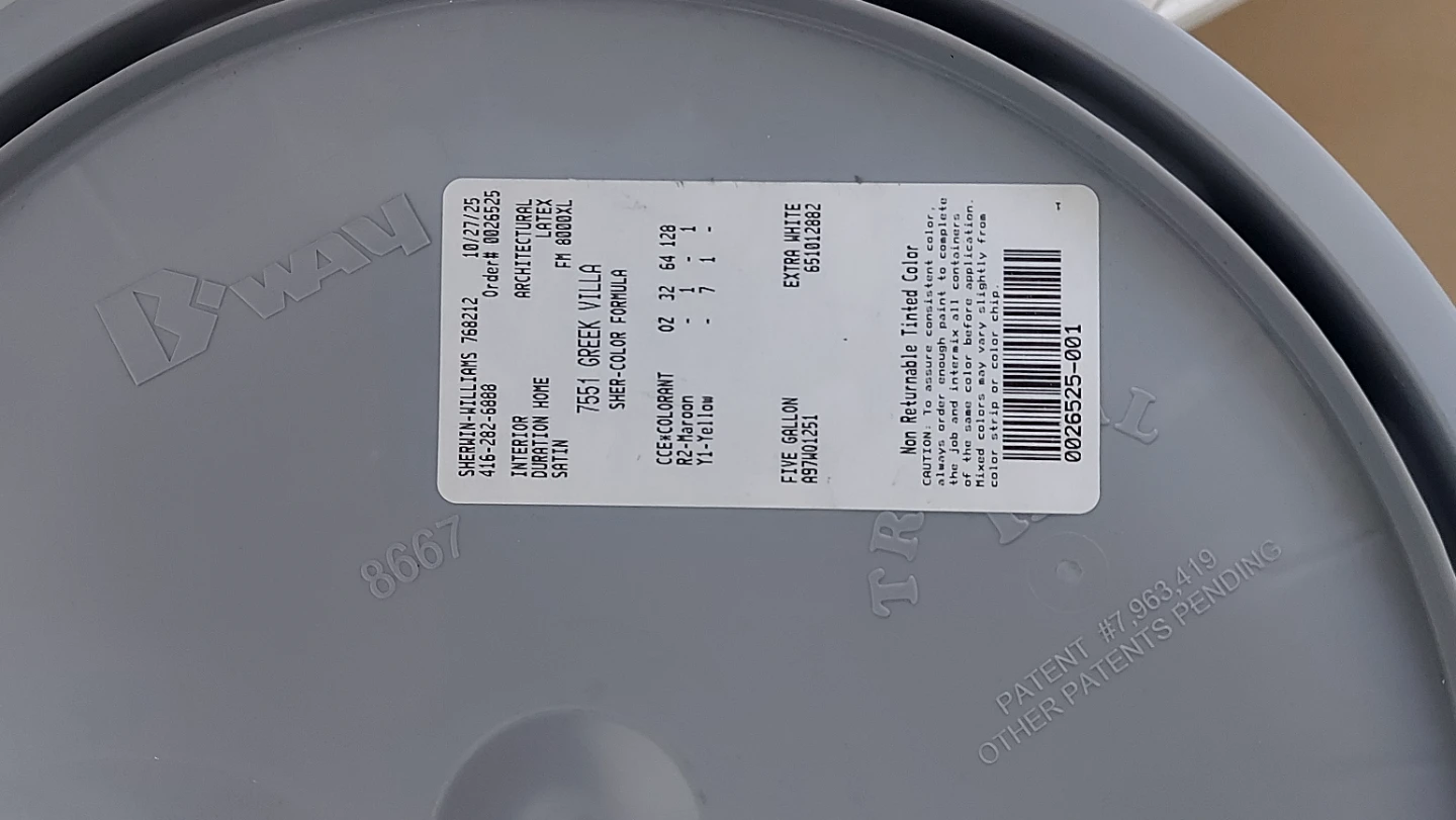Sherwin Williams duration Greek Villa 5 Gallon - photo 3
