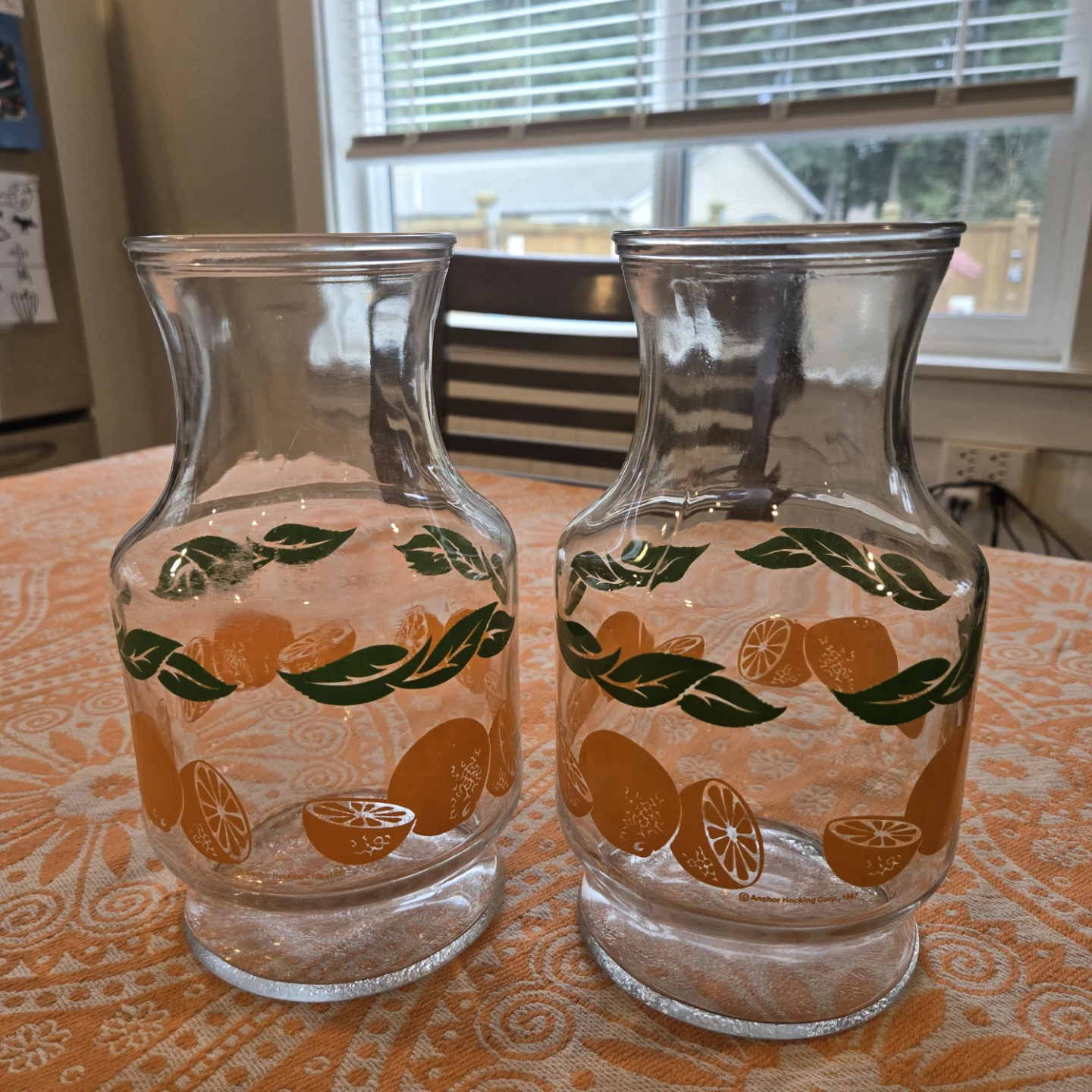 Anchor Hocking Corp. 1987 Orange Juice Carafe - photo 4