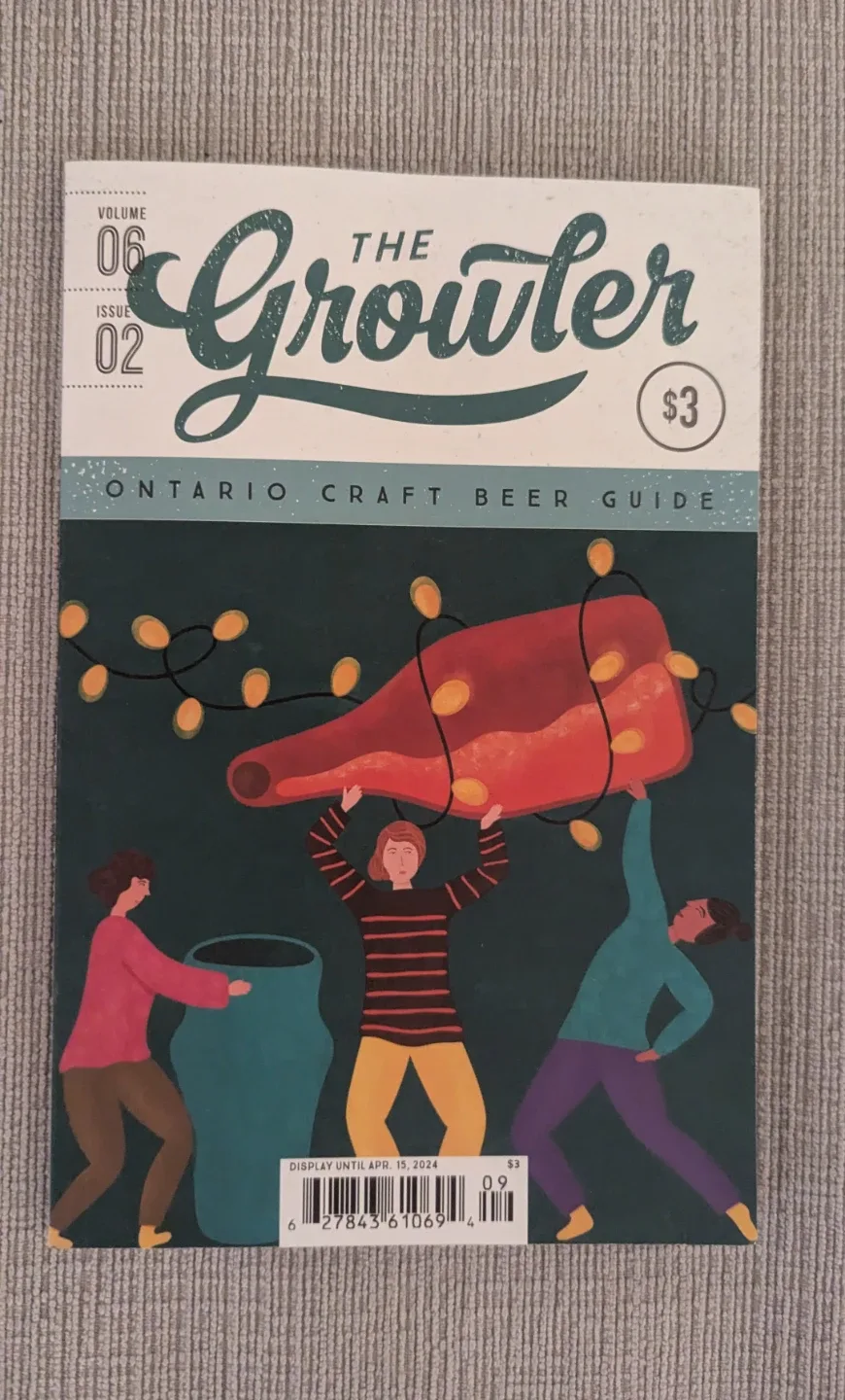 Brand New The Growler Ontario Craft Beer Guide thumbnail