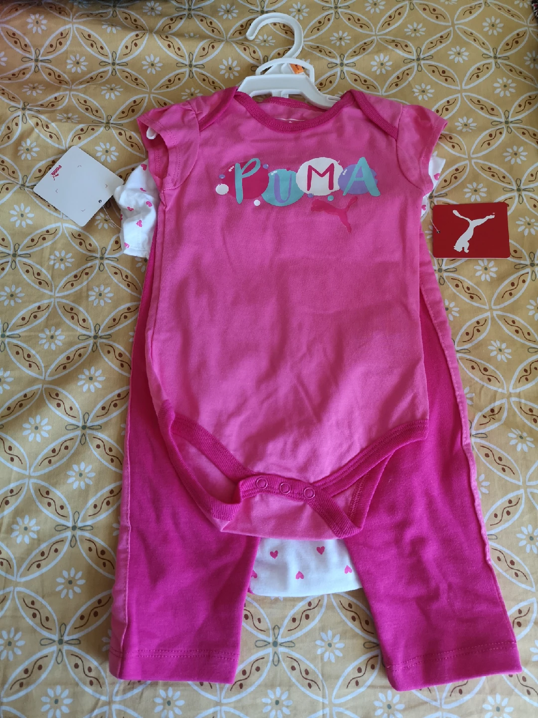 Puma Baby Clothes Set - Pink
