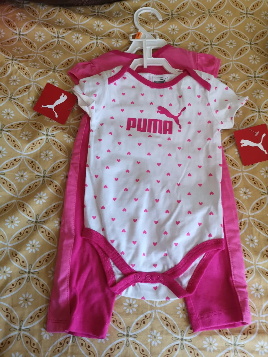 Puma Baby Clothes Set - Pink image indicator(2)