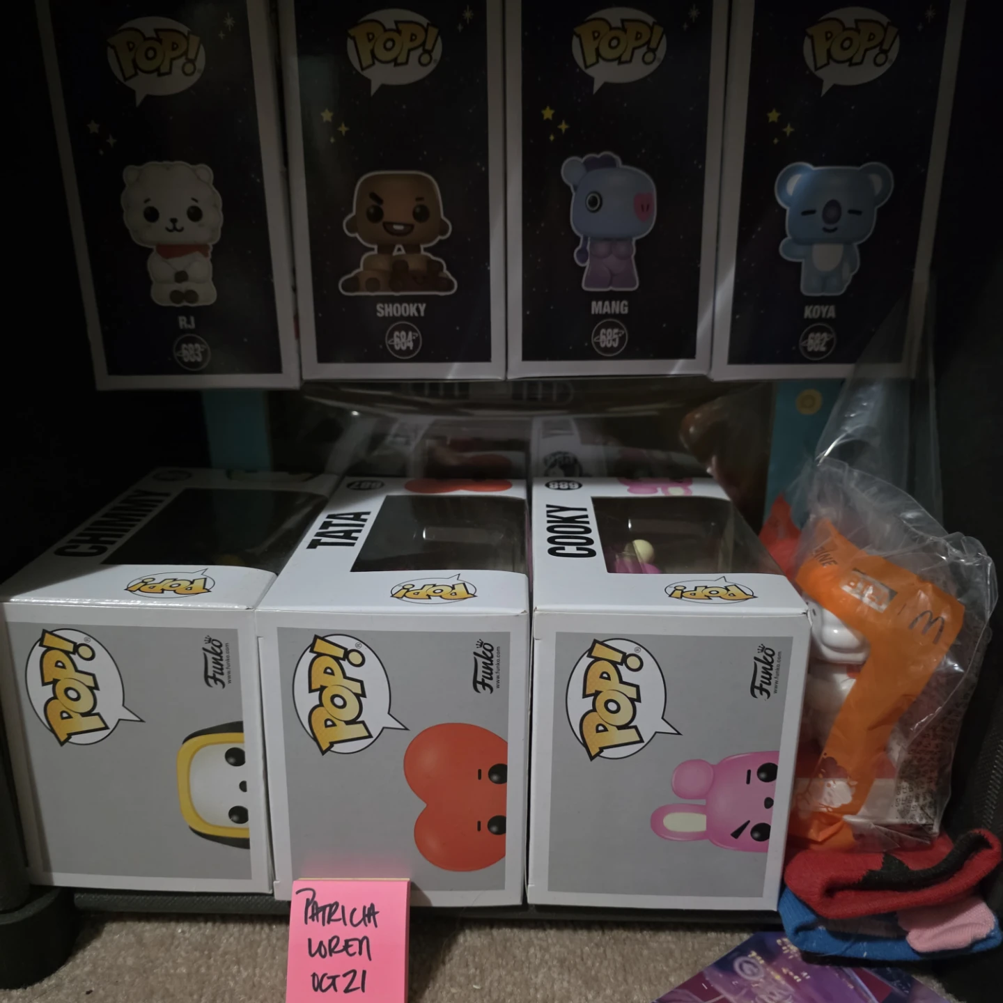 BT21 Complete Funko Set with Camper Car for FREE