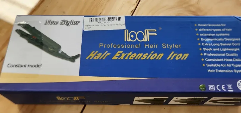 New LOOF Professional Hair Extension Iron