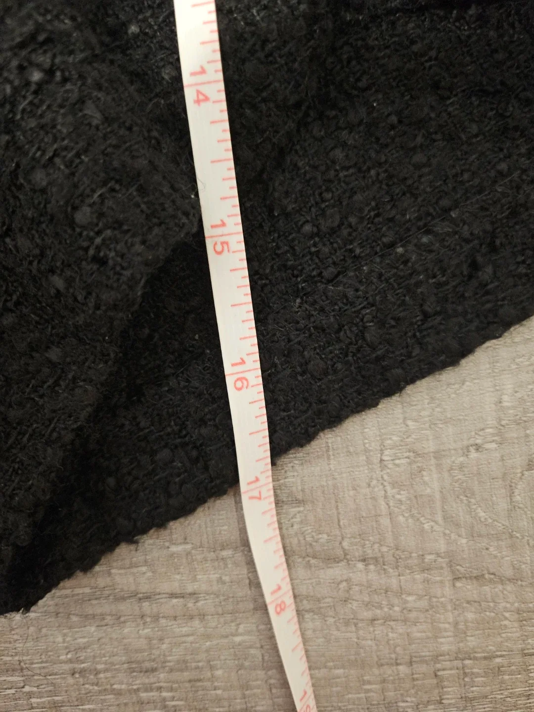 Korea Black Tweed Shorts image indicator(3)