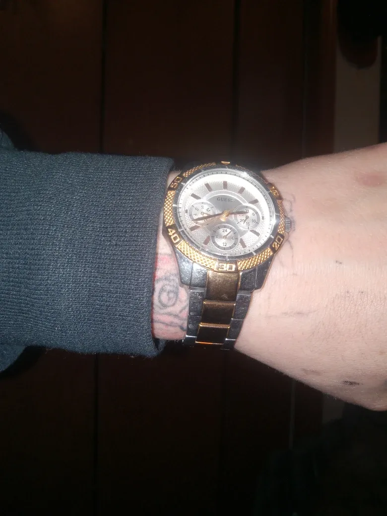 Guess Two-Tone Chronograph Watch image indicator(2)