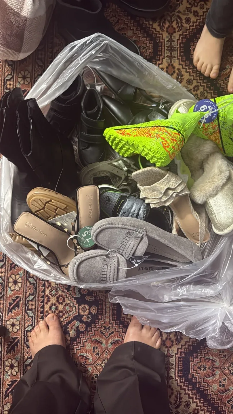 Kids' Shoes Bundle - Skechers Size 12, Crocs, See Kai Run image indicator(8)