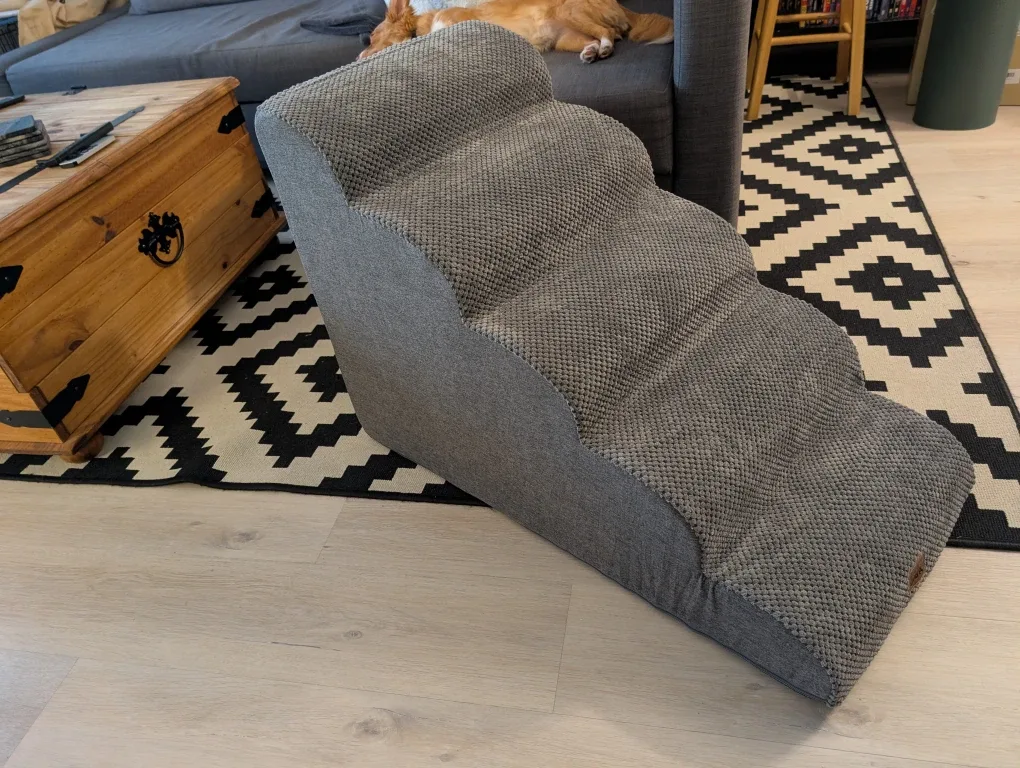 EHEYCIGA Dog Stairs - Grey image indicator(3)