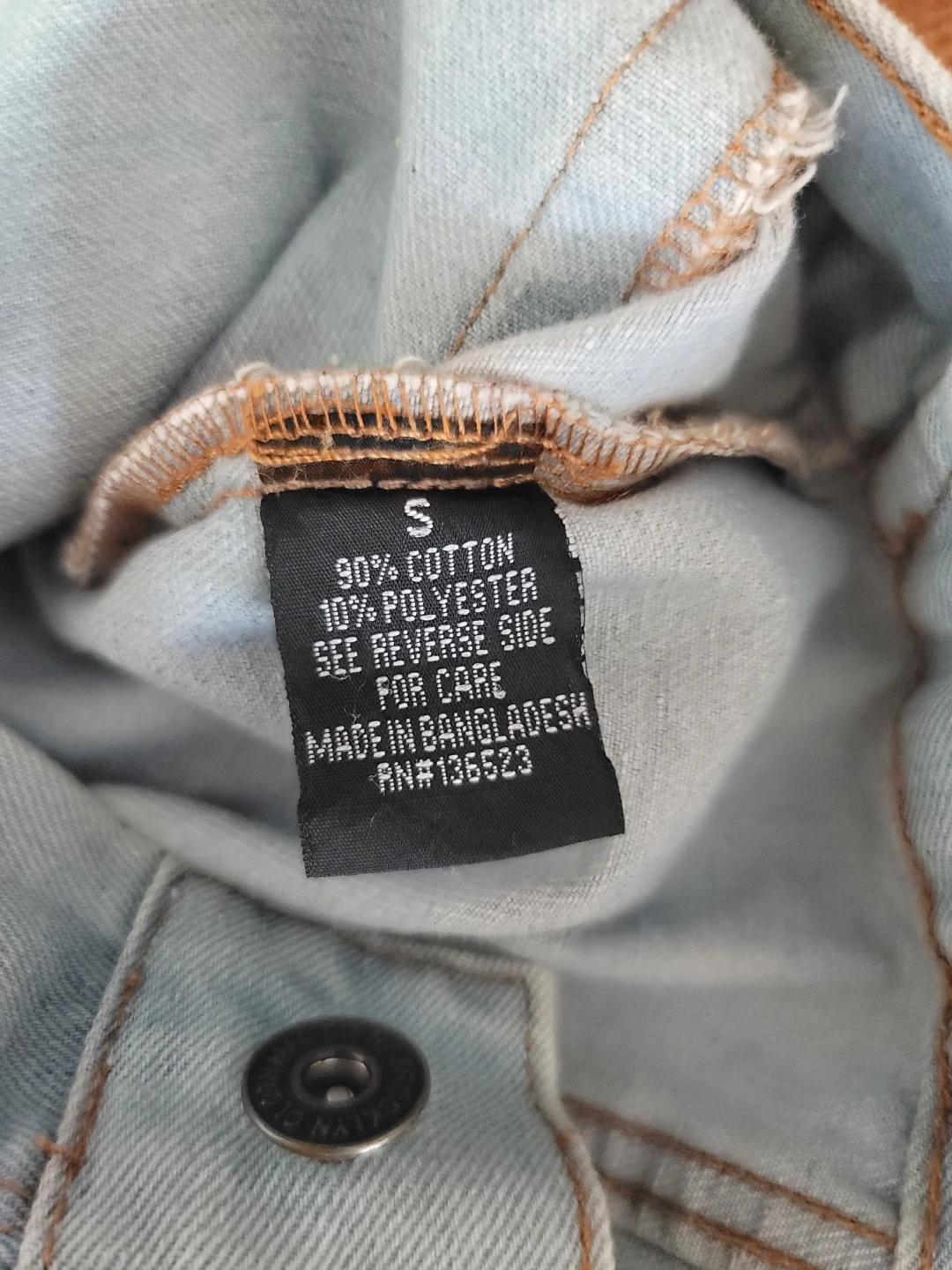 Brooklyn Cloth Denim Jacket - Size S Vintage y2k - photo 4