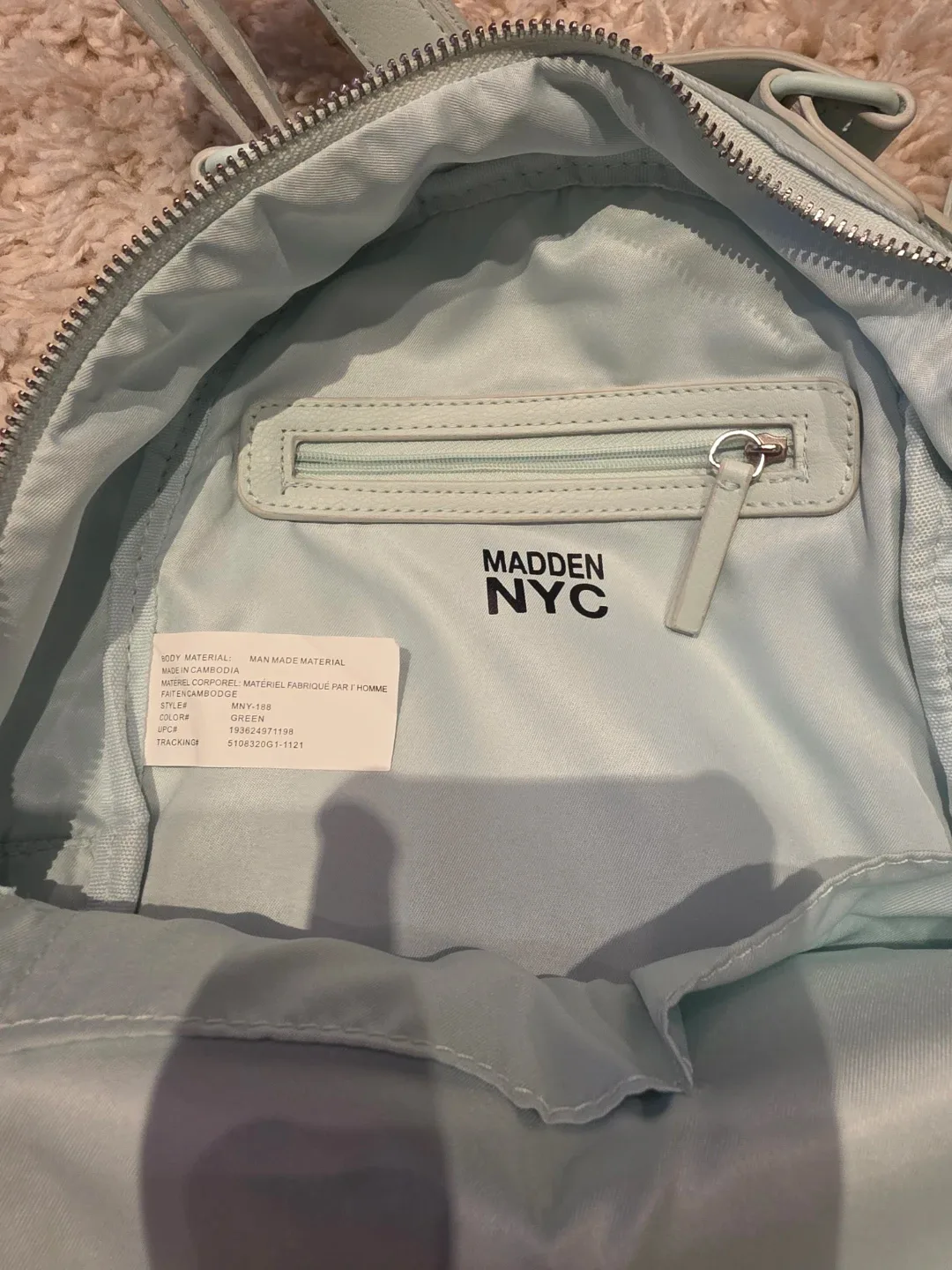 Madden NYC Mini Backpack - Light Blue image indicator(2)