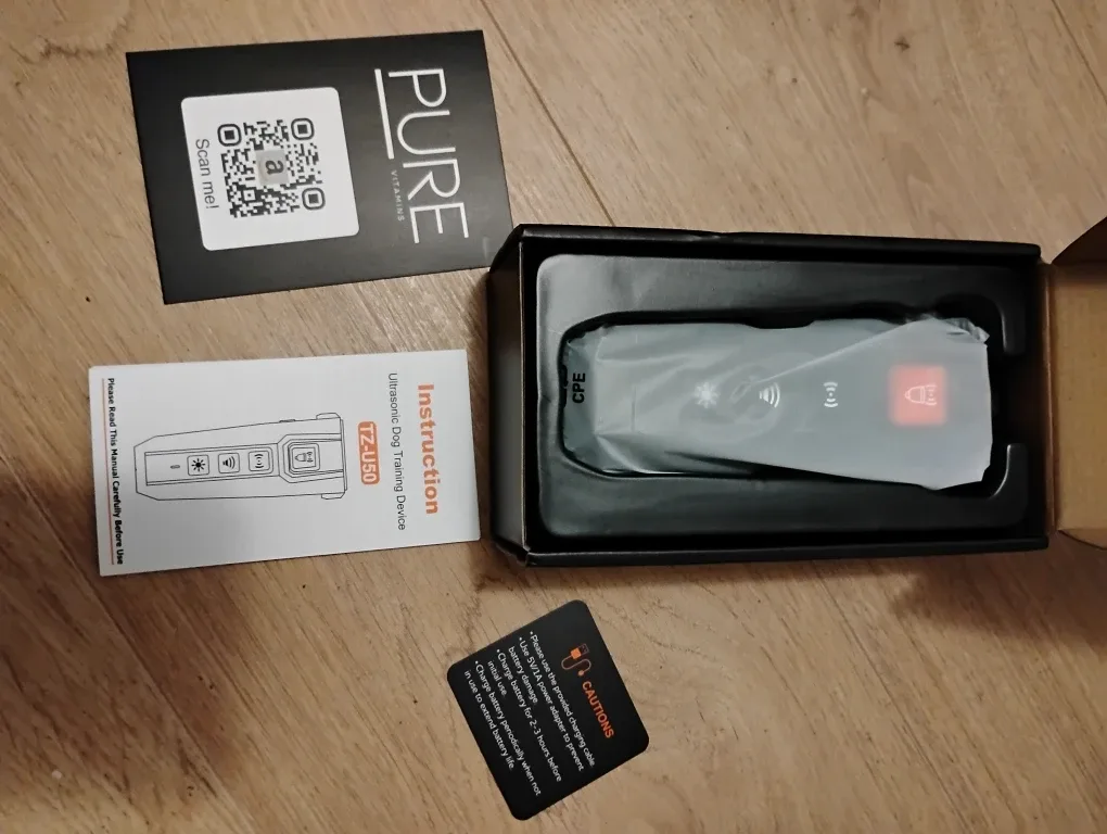 Pure Vitality Ultrasonic Dog Trainer - New in Box! image indicator(5)