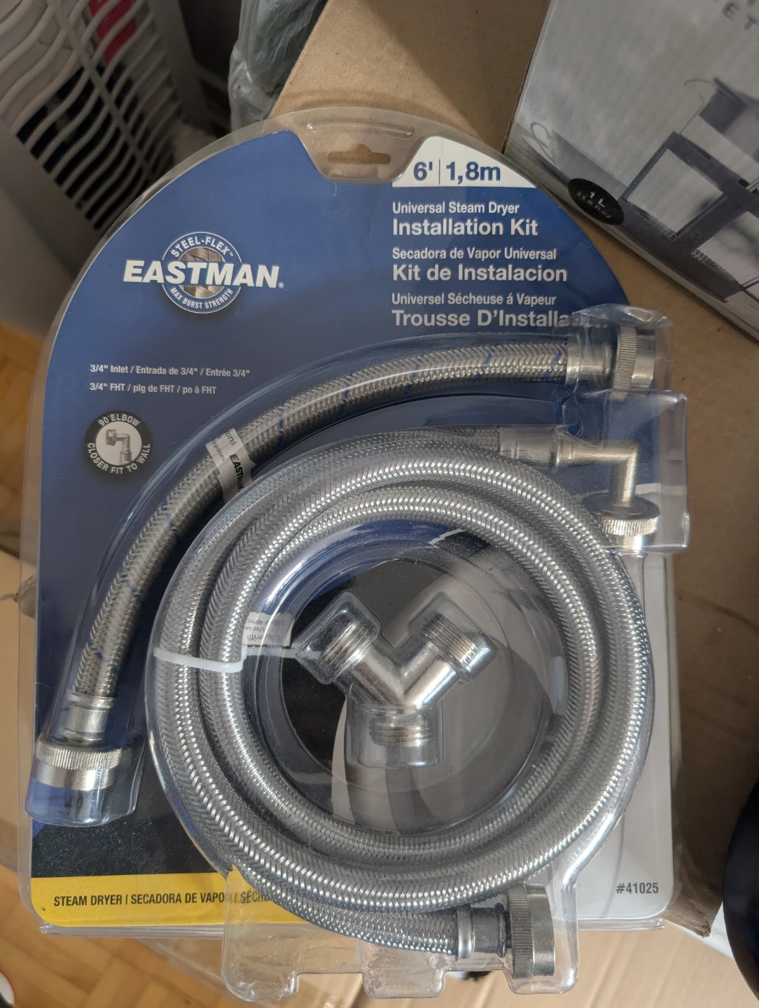 Eastman Steam Dryer Installation Kit - New in Box